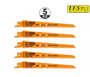 JS611DF - set of five saw blades 150x19 Bim