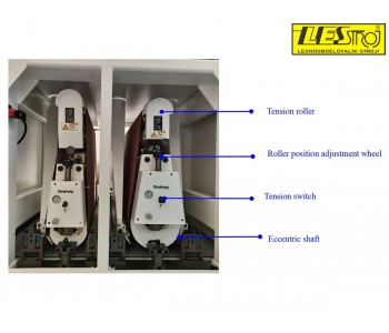 Kontaktni brusilni stroj z skobeljno glavo BSG 1300 K-R-RP