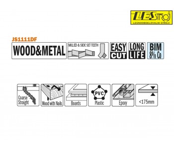 JS1111DF-20 Žagin list Bim 225 mm