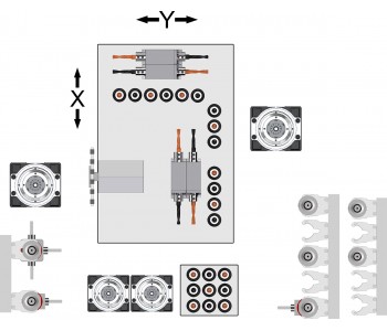 CNC drilling machine, 6 - sided KDT KD-612 G