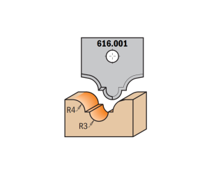 616 Nadomestna rezila za CNC graviranje