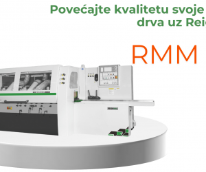 Reignmac četverostrane blanjalice RMM 523 sa užlijebljenim radnim stolom uz nadoplatu od 1 EUR